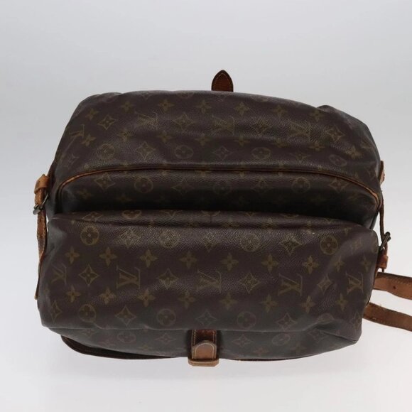 LOUIS VUITTON Monogram Saumur 35 Shoulder Bag M42254 LV Auth am7208 - Picture 7 of 16